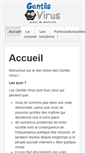 Mobile Screenshot of gentilsvirus.org